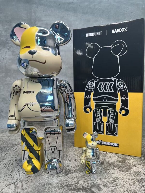 Mô hình gấu bearbrick corgi 400%