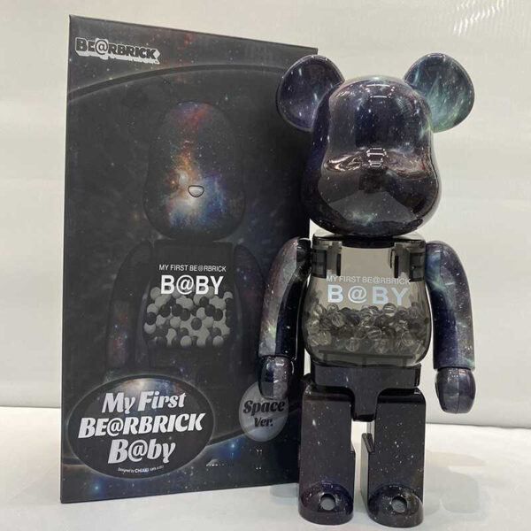 Mô hình gấu bearbrick 400 dải ngân hà