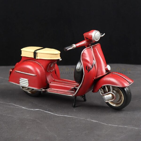 Đồ trang trí mô hình xe vespa retro hoài cổ