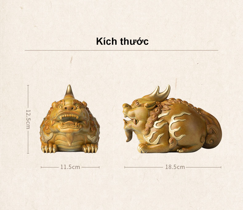 Tỳ hưu thiên lộc bụng to & mông to