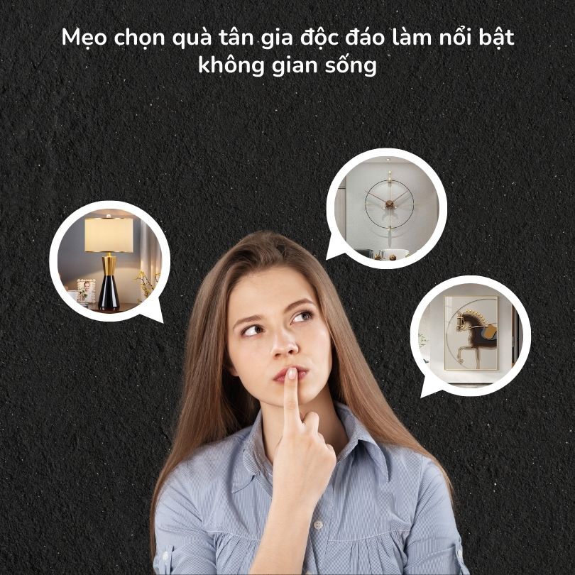 Mẹo chọn quà tân gia độc đáo làm nổi bật không gian sống